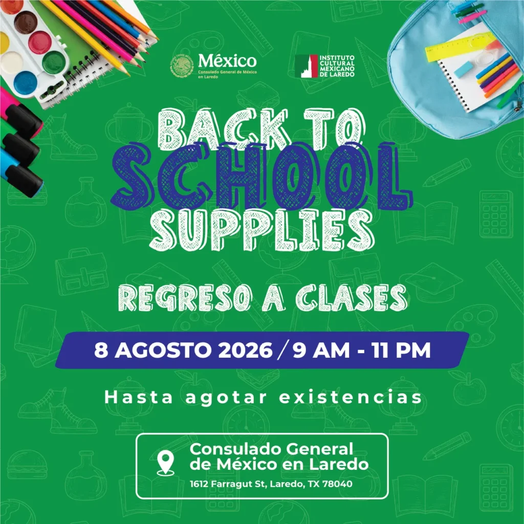 HELP joined community partners to distribute school supplies and share information about VITA Laredo and VAF financial resources with local families.